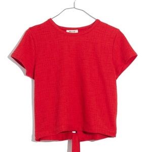 NWT Madewell Verse Tie-Back Top xxs
